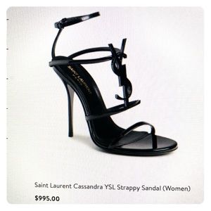 YSL CASSANDRA STRAPPY SANDAL